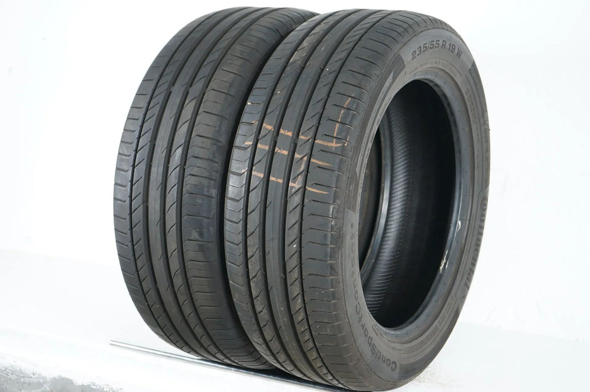 2 x Sommerreifen Continental 235 55 19 Zoll DOT22 ca.6mm AO Detailansicht 3