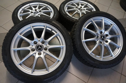 Mercedes Classe A W176 CLA C117 Jantes alliage Roues hiver Pneus hiver 205 50 R17