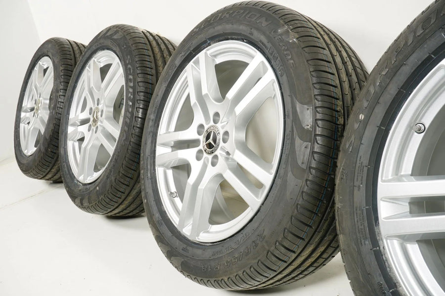 Original Mercedes GLA H247 GLB X247 TOP Alufelgen Sommerreifen 235 55 R18 7mm