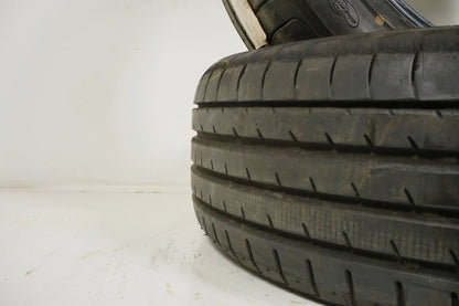 2 x Summer tires 225 60 18 inch Yokohama BMW* DOT17 approx. 7mm tread depth