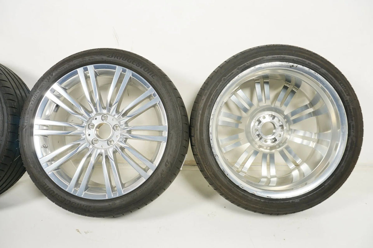 Pneus été, jantes été, jantes chromées 20 pouces pour Mercedes Classe S W223 Vue détaillée 15