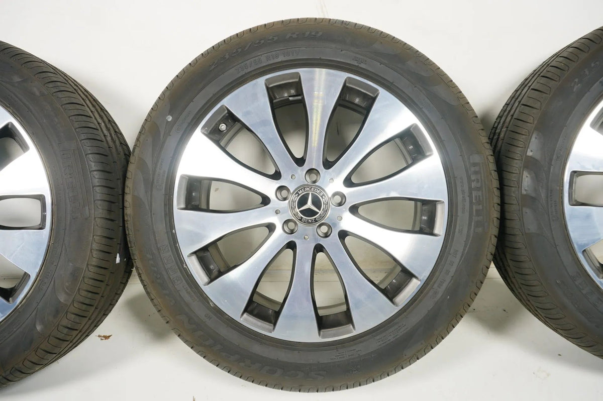 Original Mercedes GLC X253 19 Inch Alloy Wheels Summer Tires Summer Wheels 235 55 R19 Detailansicht 5