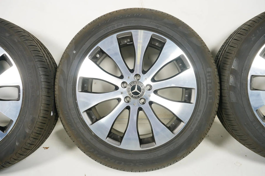 Original Mercedes GLC X253 19 Inch Alloy Wheels Summer Tires Summer Wheels 235 55 R19