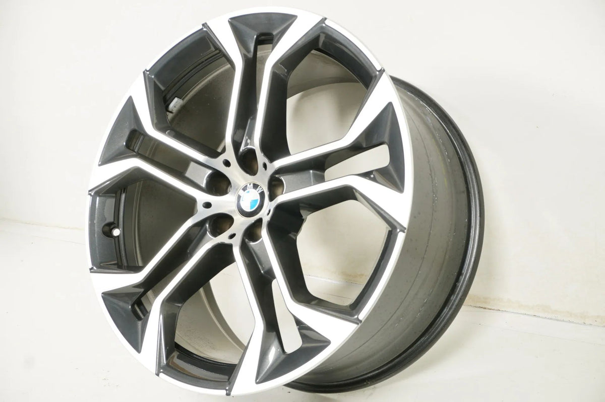 1 x Original BMW X5 X6 G05 G06 Alloy Wheel 21 Inch 744 6883762 10.5J Detailansicht 3