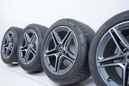 Mercedes S-Class W223 summer tires, summer wheels, 19 inch AMG
