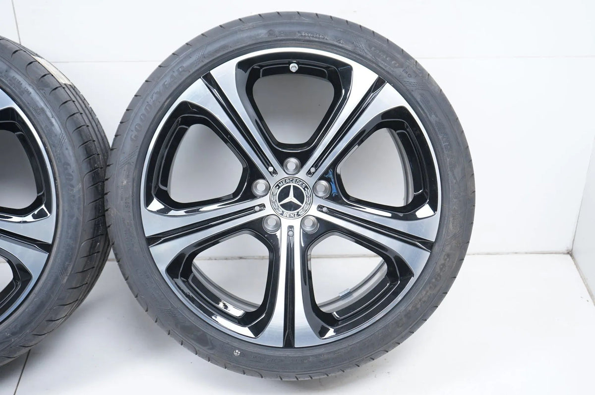 Original Mercedes C-Class W206 S206 Summer Tires 19 Inch Alloy Wheels LIKE NEW Detail view 6
