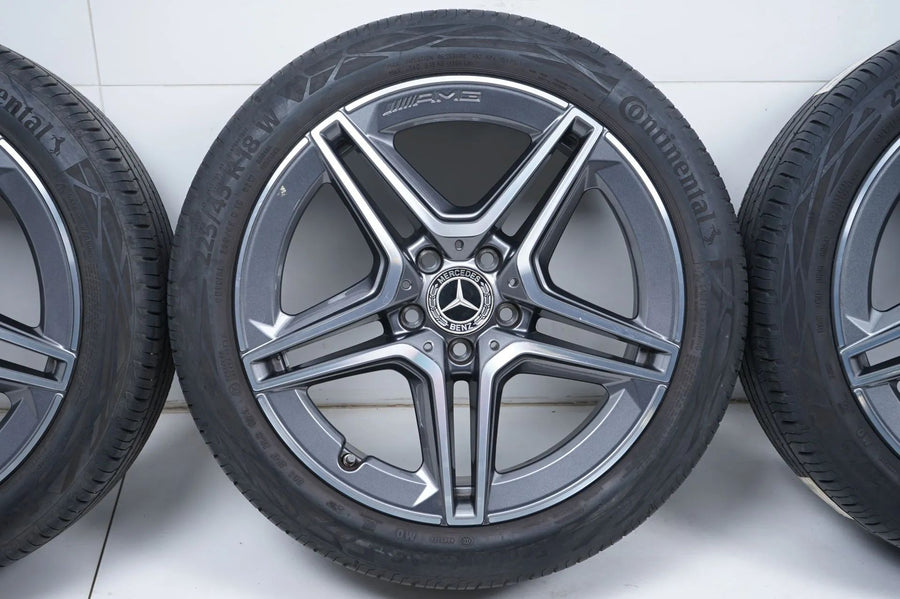 Mercedes A-Class W177 CLA C118 TOP 18-inch AMG Alloy Wheels Summer Tires 225 45 R18