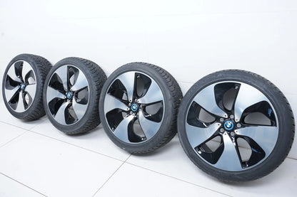 NEW BMW i8 L12 L15 Winter Wheels Winter Tires 215 45 20 inch 444