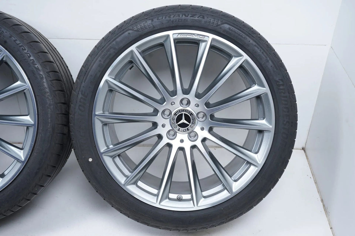Original Mercedes S-Klasse W223 V223 20 Zoll AMG Alufelgen Felgen mit neuen Winterreifen
