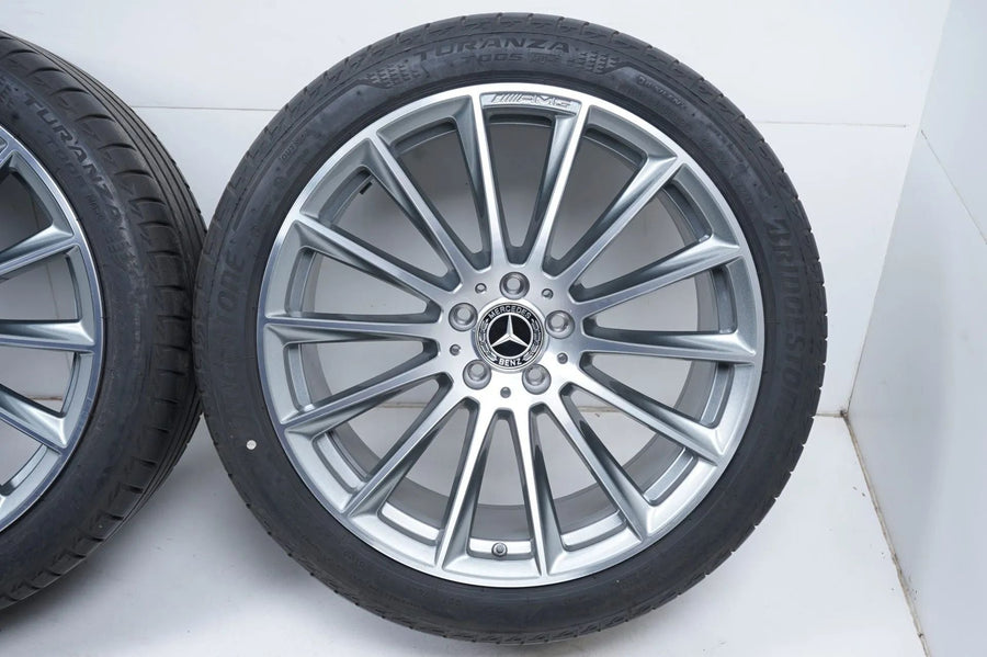 Original Mercedes S-Klasse W223 V223 20 Zoll AMG Alufelgen Felgen mit neuen Winterreifen