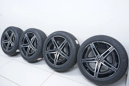 New Mercedes EQS V297 W297 summer wheels, all-weather tires, 20 inch