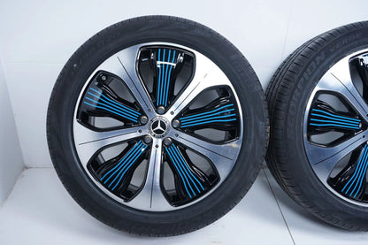 Original Mercedes EQC N293 20 Inch Alloy Wheels Summer Tires 235 50 255 45 R20 8mm