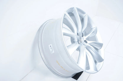 1 x originele Tesla Model X lichtmetalen velg 22 inch 1027247-XX-C 10J ET35