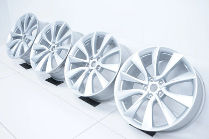 4 x originele Tesla Model 3 lichtmetalen velgen 20 inch 1044227-00-D 8,5J ET35