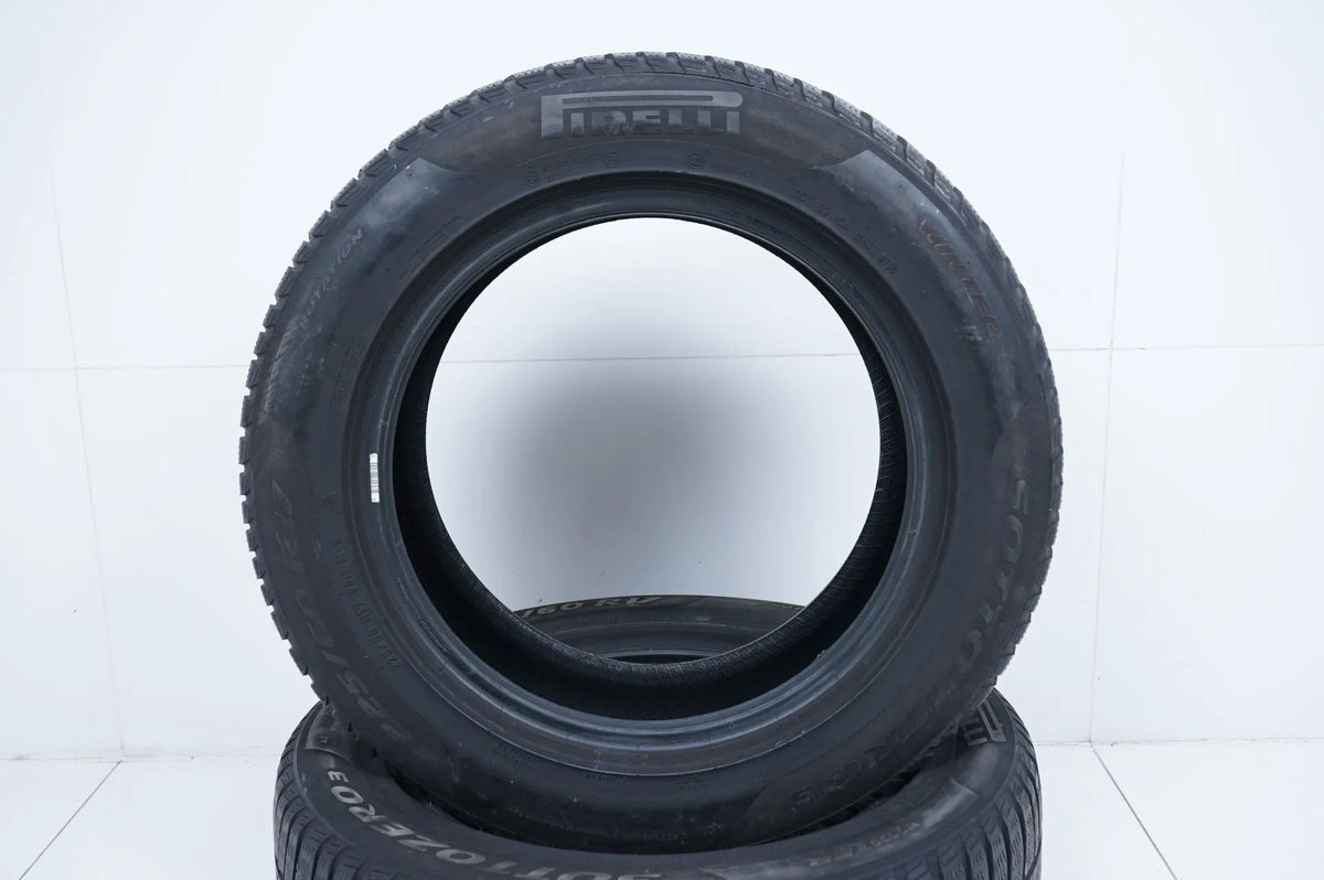 2 pneus hiver Pirelli DOT19 225/60/17 pouces, profondeur de sculpture d'environ 4 mm Vue détaillée 2