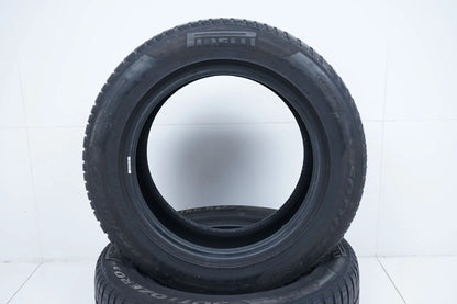 2 pneus hiver Pirelli DOT19 225/60/17 pouces, profondeur de sculpture d'environ 4 mm