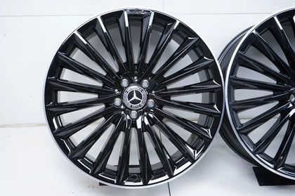 4 x Mercedes EQE V295 W295 AMG Alufelgen 21 Zoll A2954012500 A2954012600