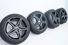 Mercedes Classe E ibrida W213 AMG ruote complete invernali pneumatici invernali 18 pollici