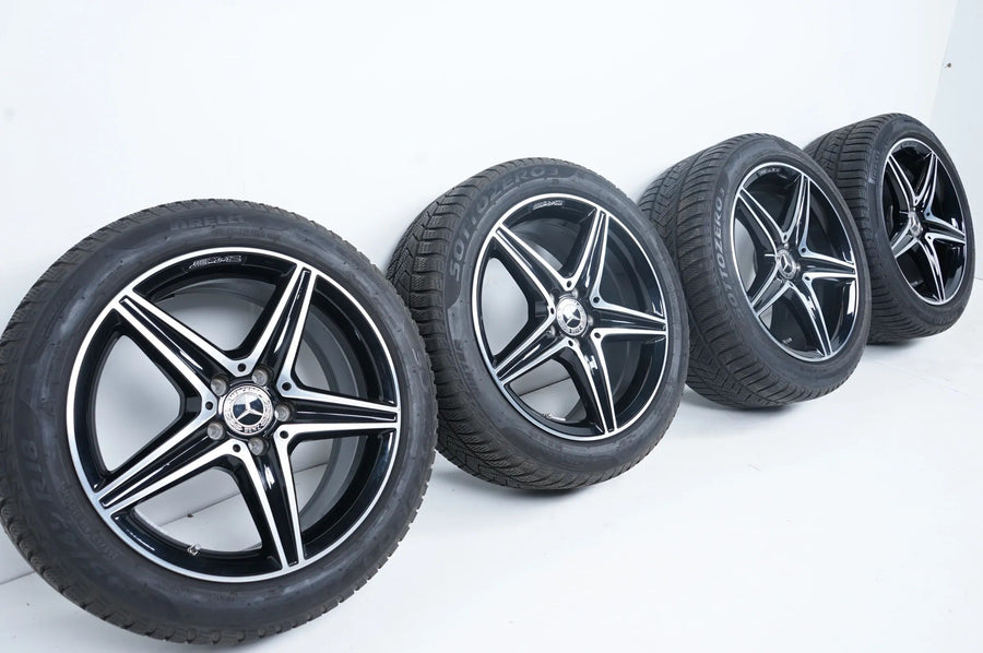 Mercedes Classe E Hybride W213 AMG Jantes Hiver Pneus Hiver 18 Pouces