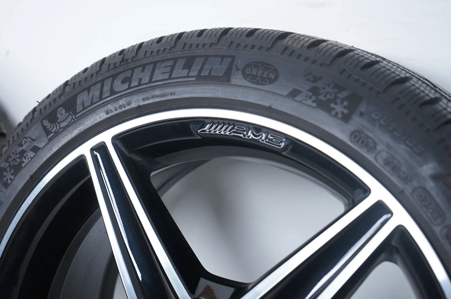 Mercedes C43 AMG W205 ruote invernali pneumatici invernali 225 45 18 pollici