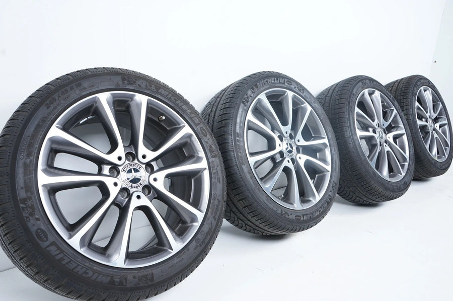 Mercedes E Klasse W213 Winterräder Winterreifen 245 45 18 Zoll