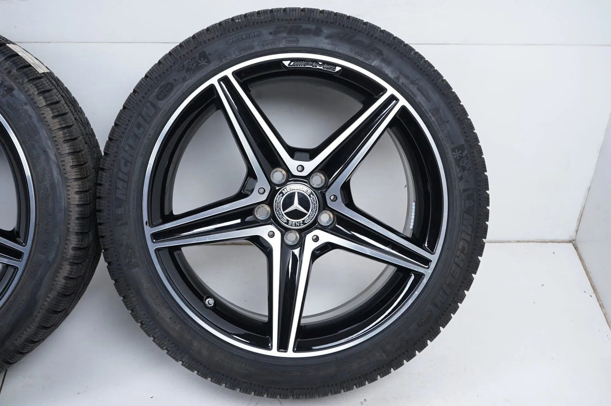 Mercedes Classe C W205 Jantes Hiver AMG Pneus Hiver 18 Pouces Detailansicht 13