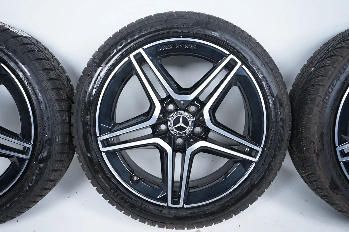 Roues et pneus hiver 18 pouces pour Mercedes Classe AB W177 B247 Vue détaillée 5