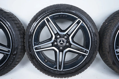 Roues et pneus hiver 18 pouces pour Mercedes Classe AB W177 B247