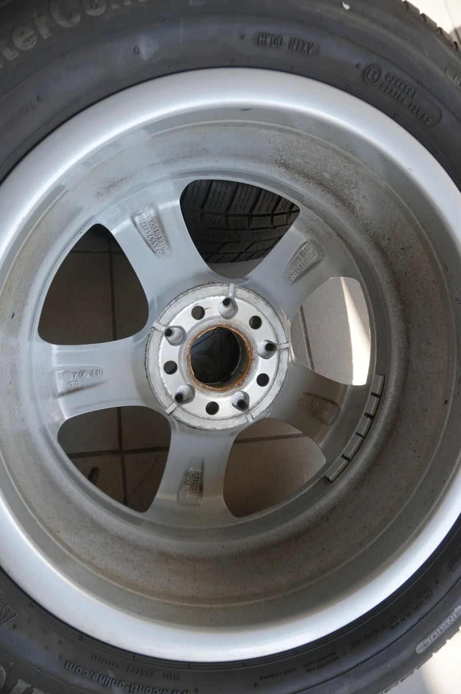 Original Mercedes V-Class W447 Alloy Wheels TOP Winter Wheels Winter Tires 2023 7mm