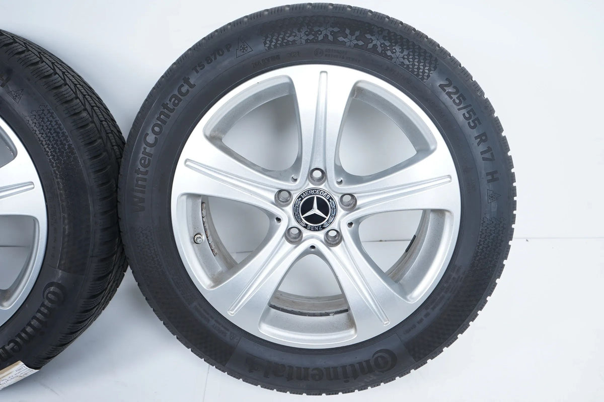 Mercedes E Class W213 Winter Wheels Winter Tires 225 55 17 Inch Detail view 6