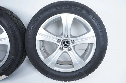 Mercedes E Class W213 Winter Wheels Winter Tires 225 55 17 Inch