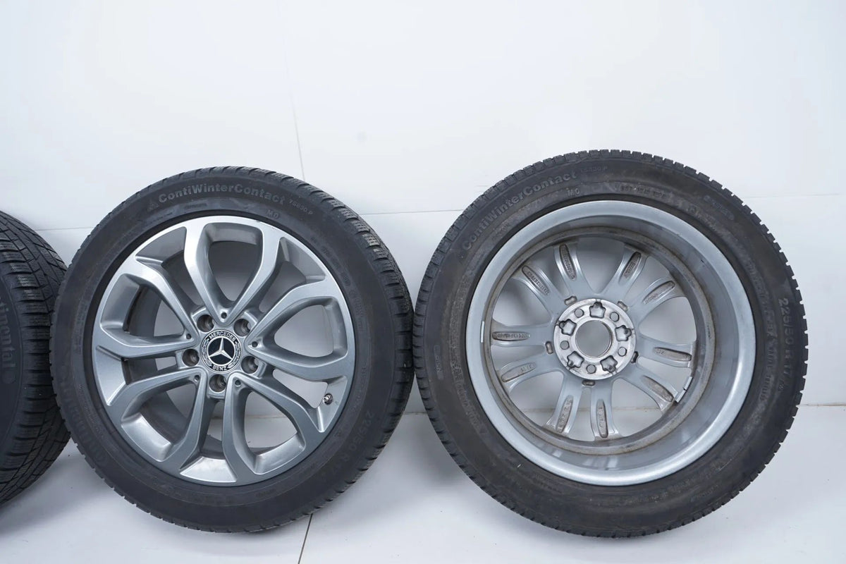 Mercedes C Klasse W205 Winterreifen Winterräder 225 50 17 Zoll Detailansicht 13