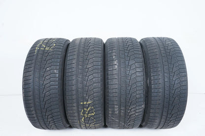4 pneus hiver Hankook 225 50 17 pouces DOT21 environ 4mm RFT