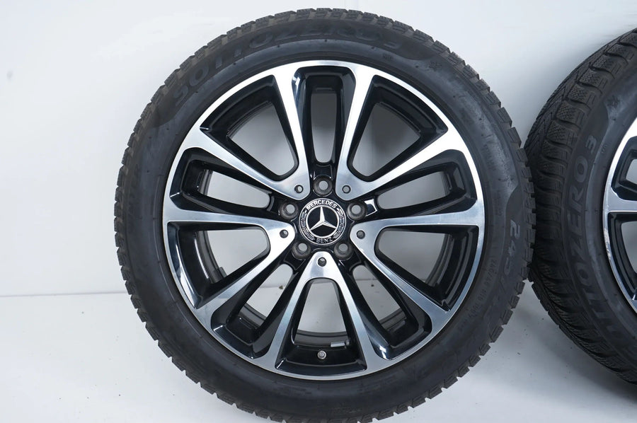 Ruote invernali Mercedes Classe E W213, pneumatici invernali 245 45 18 pollici