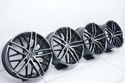 4 x Mercedes GLC43 W253 X253 AMG Alufelgen 21 Zoll A2534015700 A2534015800