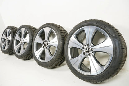 Original Mercedes GLA H247 GLB X247 Alufelgen mit neuen Allwetterreifen 235 45 R20 Zoll