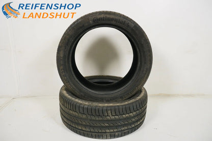 2x Continental summer tires 285 45 22 inch DOT18 approx. 6.5mm MO