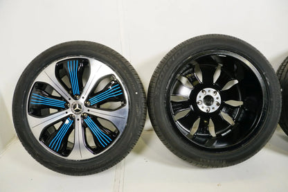 Original Mercedes EQC N293 20 Inch Alloy Wheels Summer Tires 235 50 255 45 R20 8mm