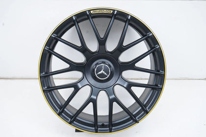 1x Mercedes C63 AMG W205 Alufelge gelb 19 Zoll A2054011700 8,5J ET38