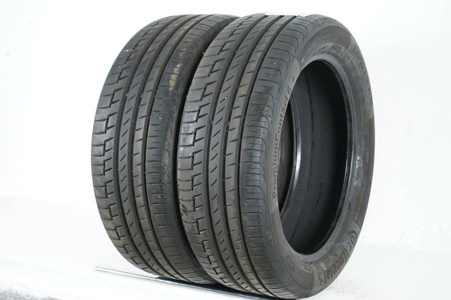 2 x Continental summer tires 225 50 18 inch DOT222/21 6mm BMW*