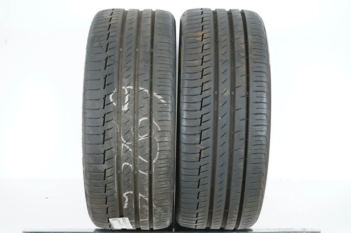 2x Continental summer tires 245 40 20 inch DOT21 approx. 5mm tread depth Detail view 2