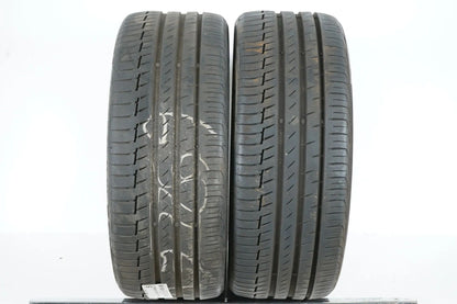2x Continental summer tires 245 40 20 inch DOT21 approx. 5mm tread depth
