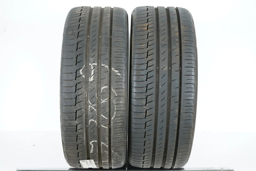 2x Continental summer tires 245 40 20 inch DOT21 approx. 5mm tread depth