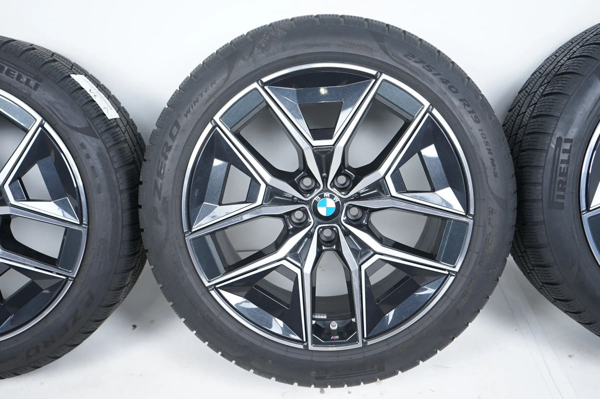Bmw 5er G60 G61 Winterräder Winterreifen Alufelgen 19 Zoll 936M 5A324E2 5A324E3 Vue détaillée 6