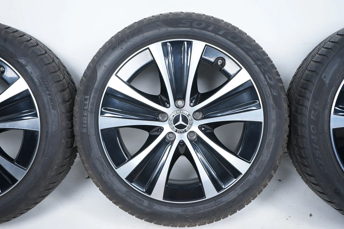 Mercedes E Klasse W213 Hybrid Winterräder Winterreifen 18 Zoll Detailansicht 5