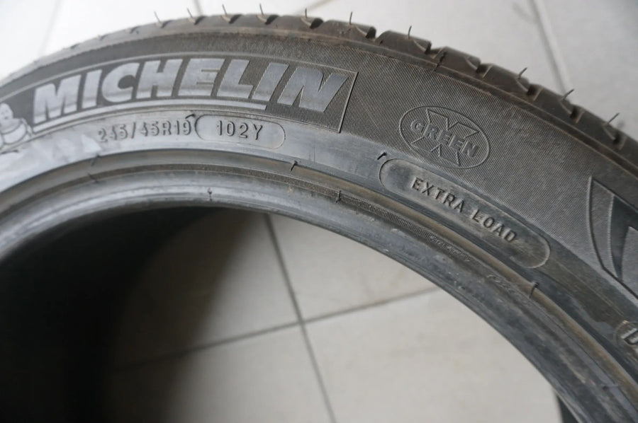 1 X 245 45 R19 102Y Summer Tire Michelin Primacy 3 * 2015 6.5mm