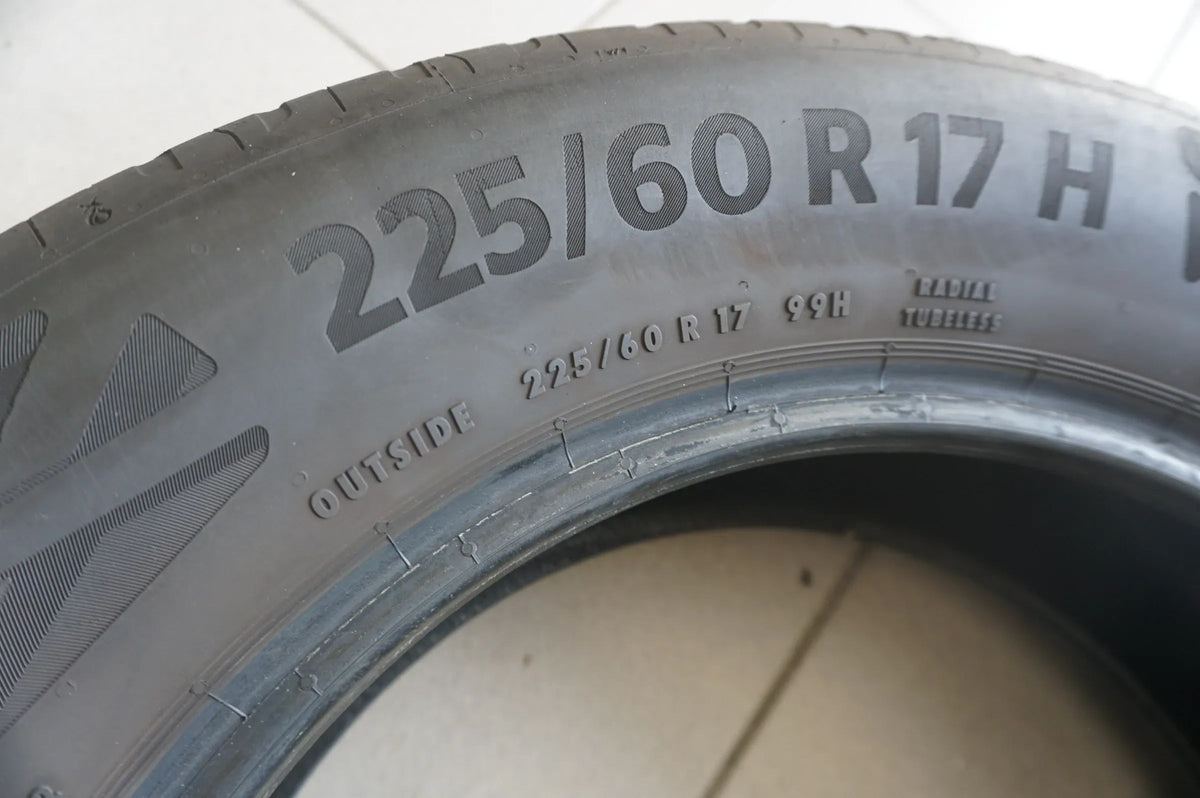 2 X 225 60 R17 99H Sommerreifen Continental EcoContact 6 2021 3mm Detailansicht 4