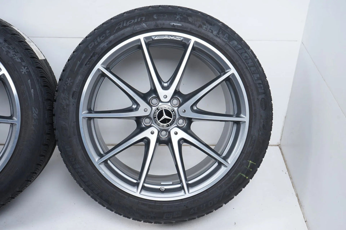 Mercedes E63 AMG W213 Winterreifen Winterräder 265 40 19 Zoll Detailansicht 7