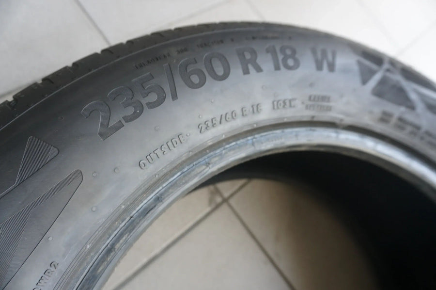 2 X 235 60 R18 103W Sommerreifen Continental Eco Contact 6 Q MO 2022 6mm