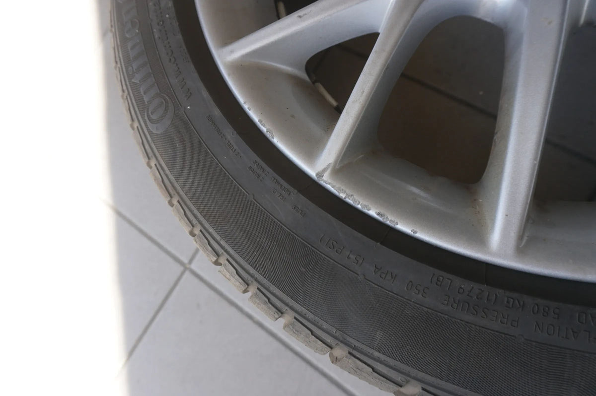 Original BMW 1er F20 F21 2er F22 Alufelgen Winterreifen Winterräder 205 50 R17 Vue détaillée 11